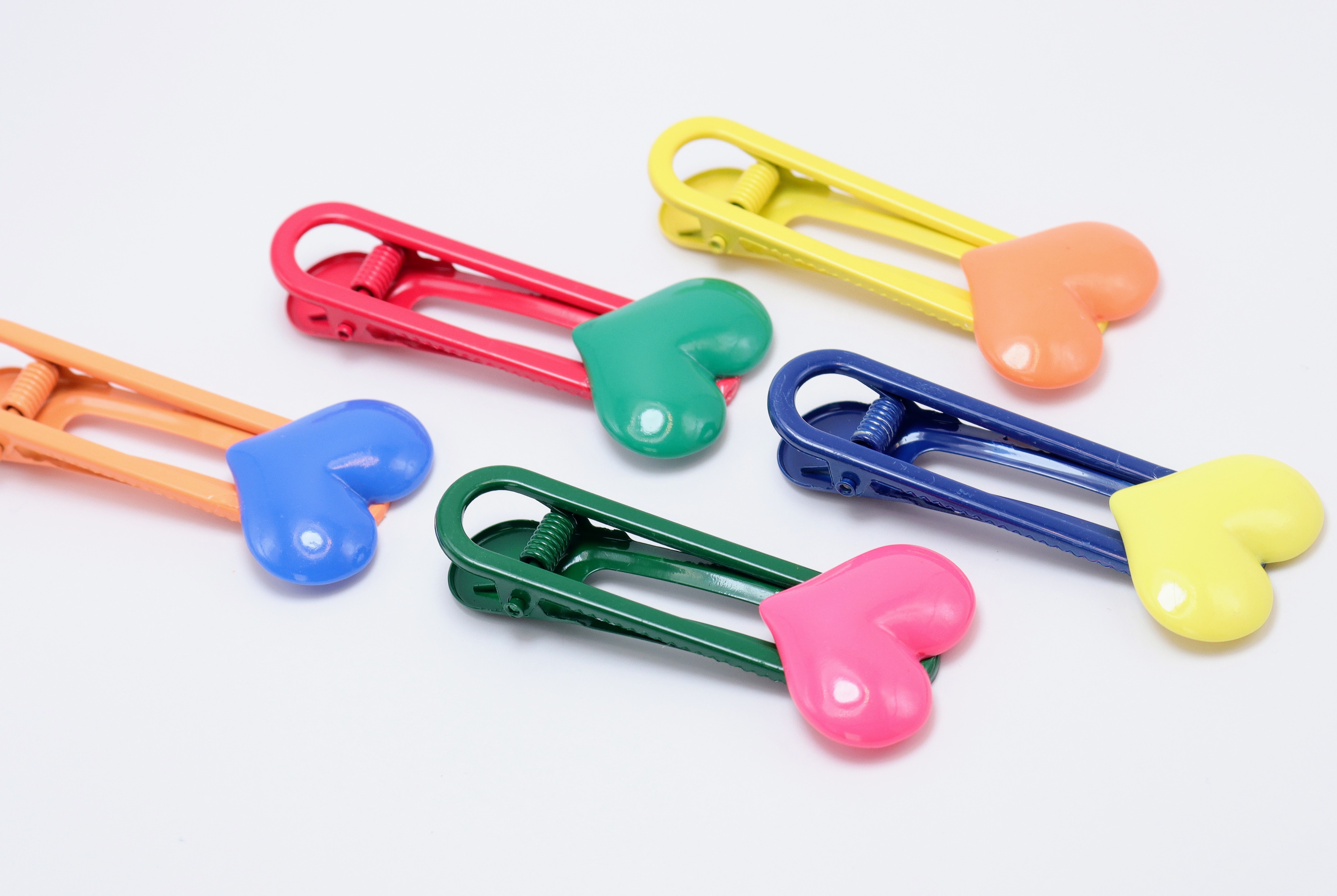 Playful Hair Clips (Set of 5)