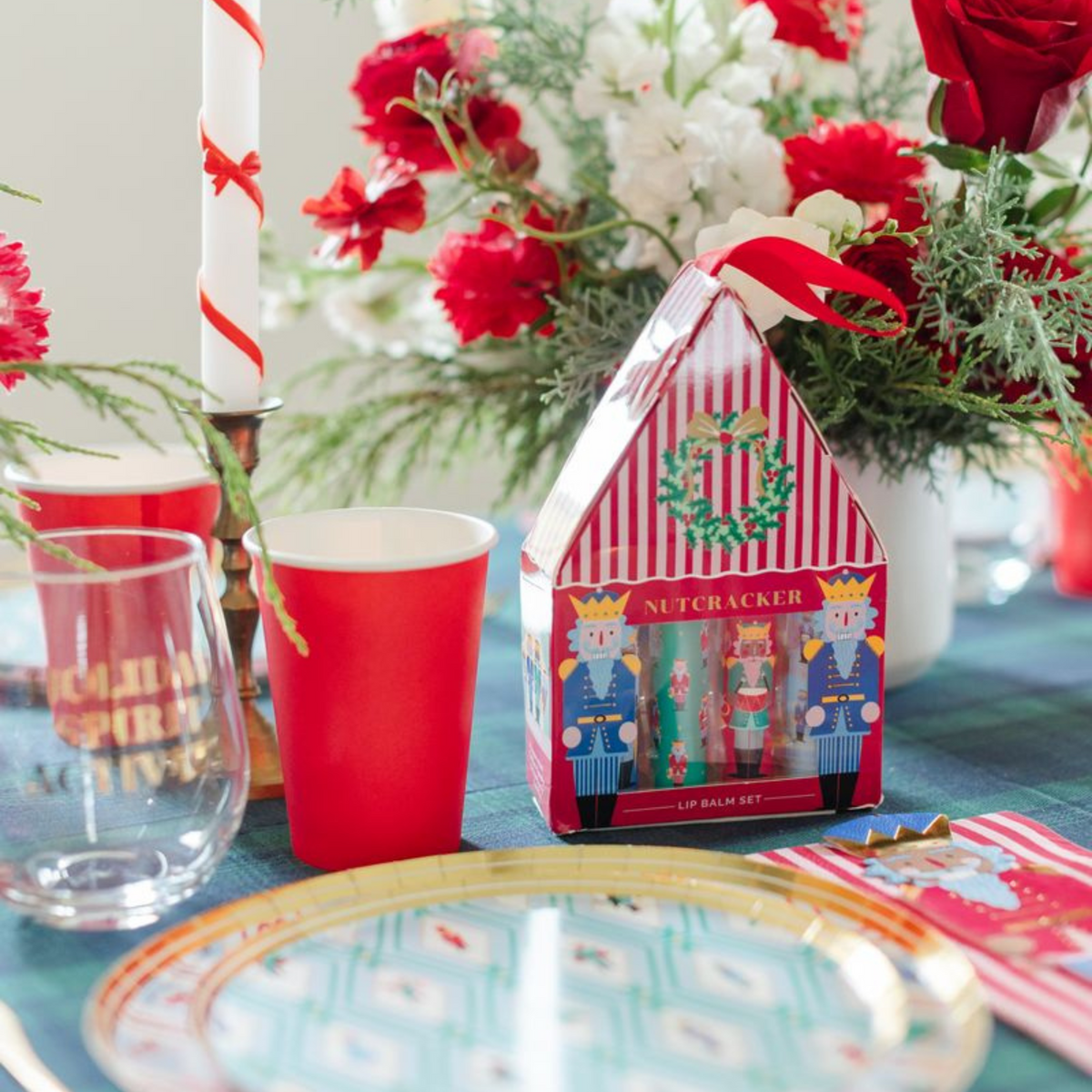 Nutcracker Lip Balm Set