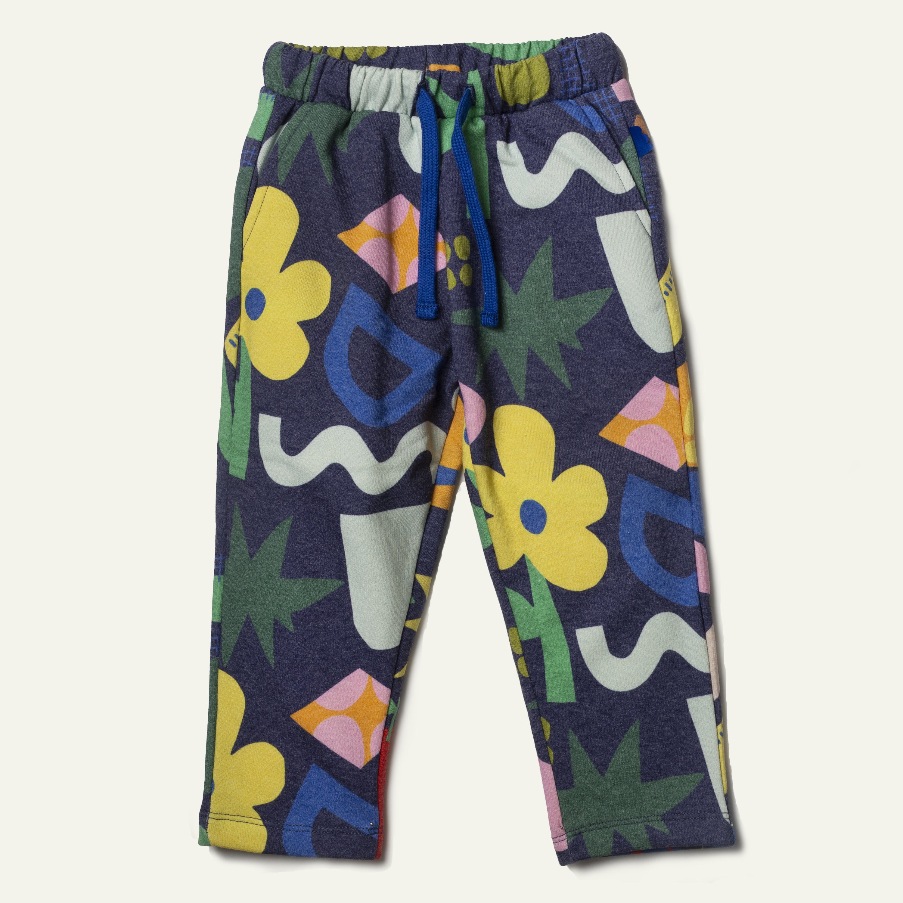 Recycled Cotton Pattern Kid Jogger