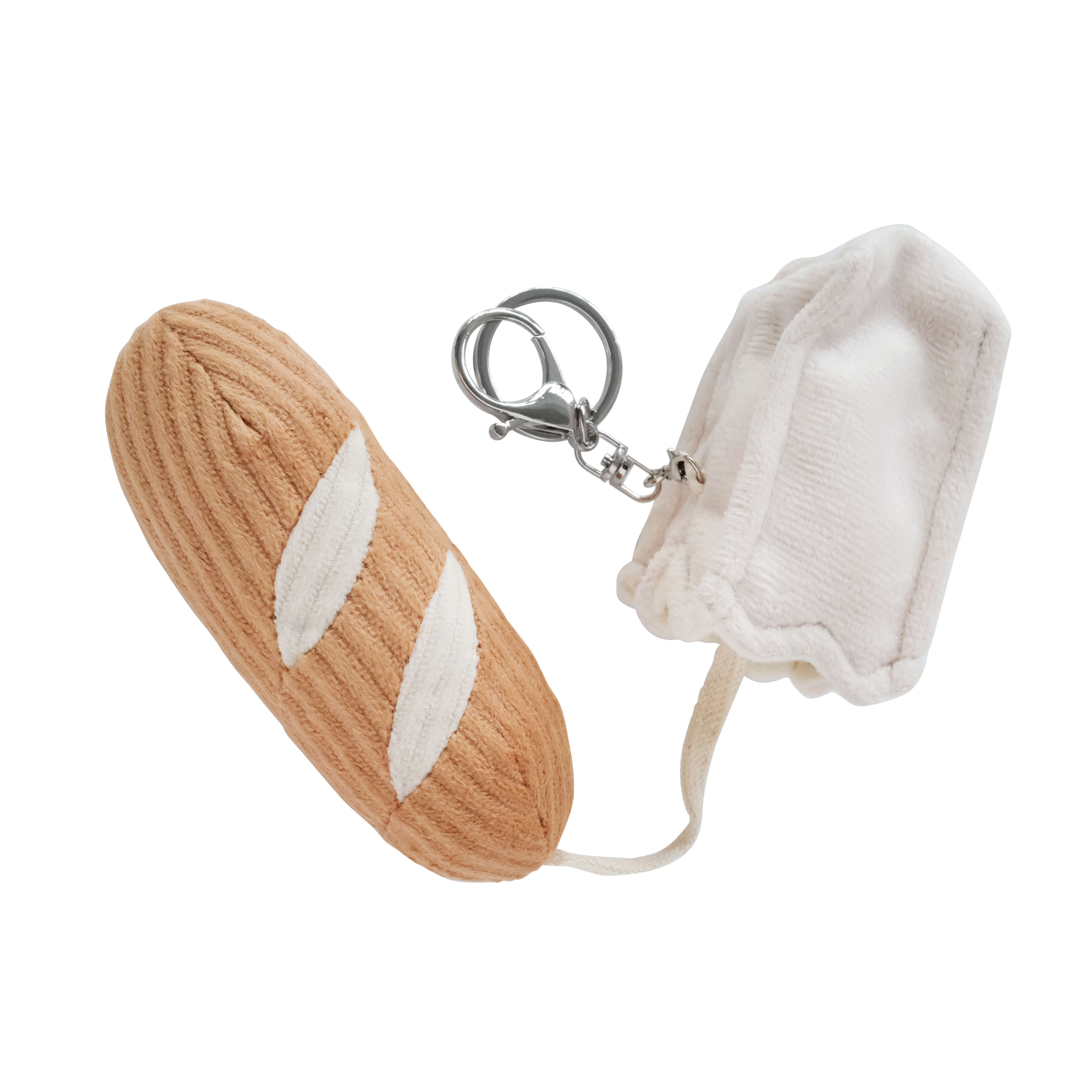 Baguette Keychain