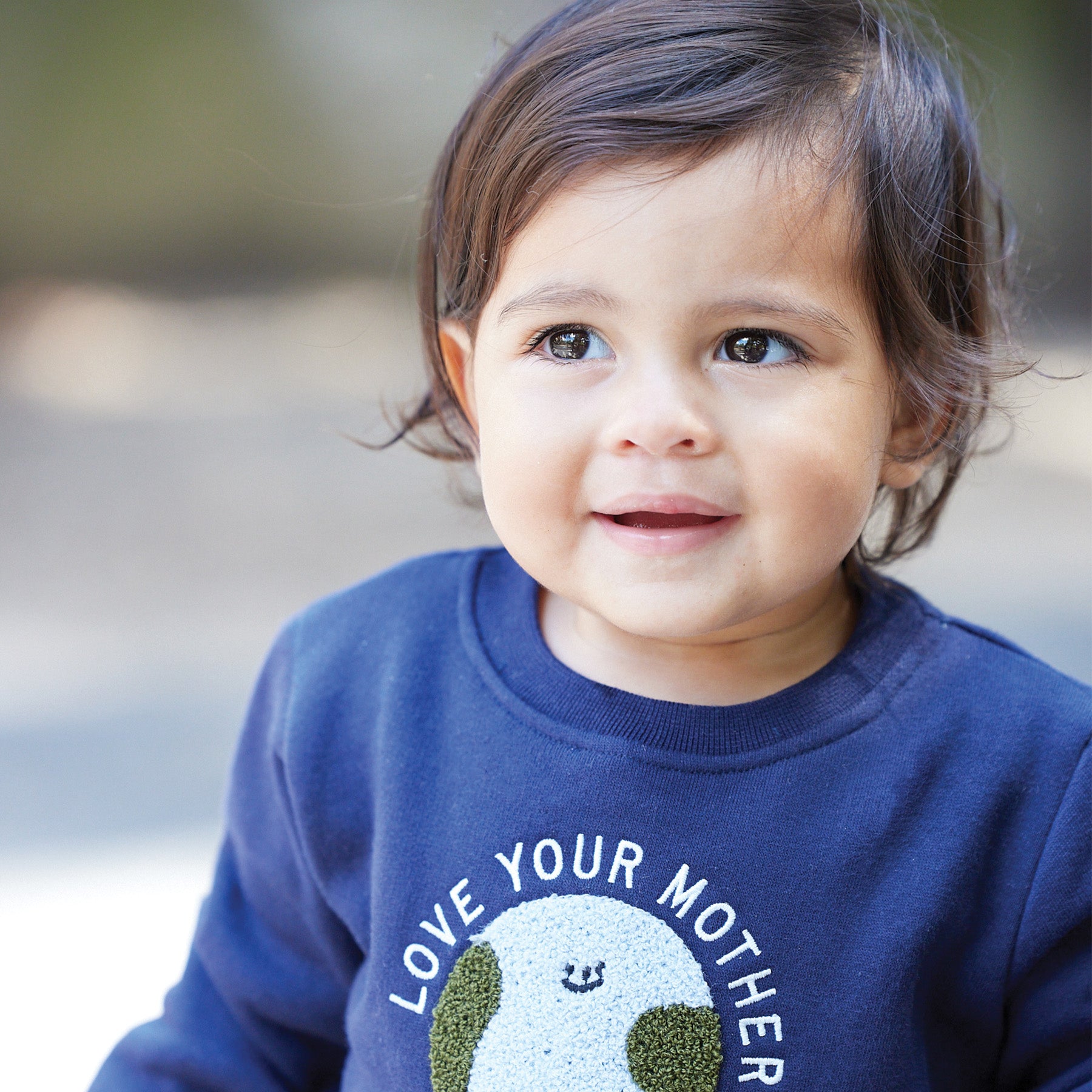 Love Your Mother Earth Baby Sweatshirt