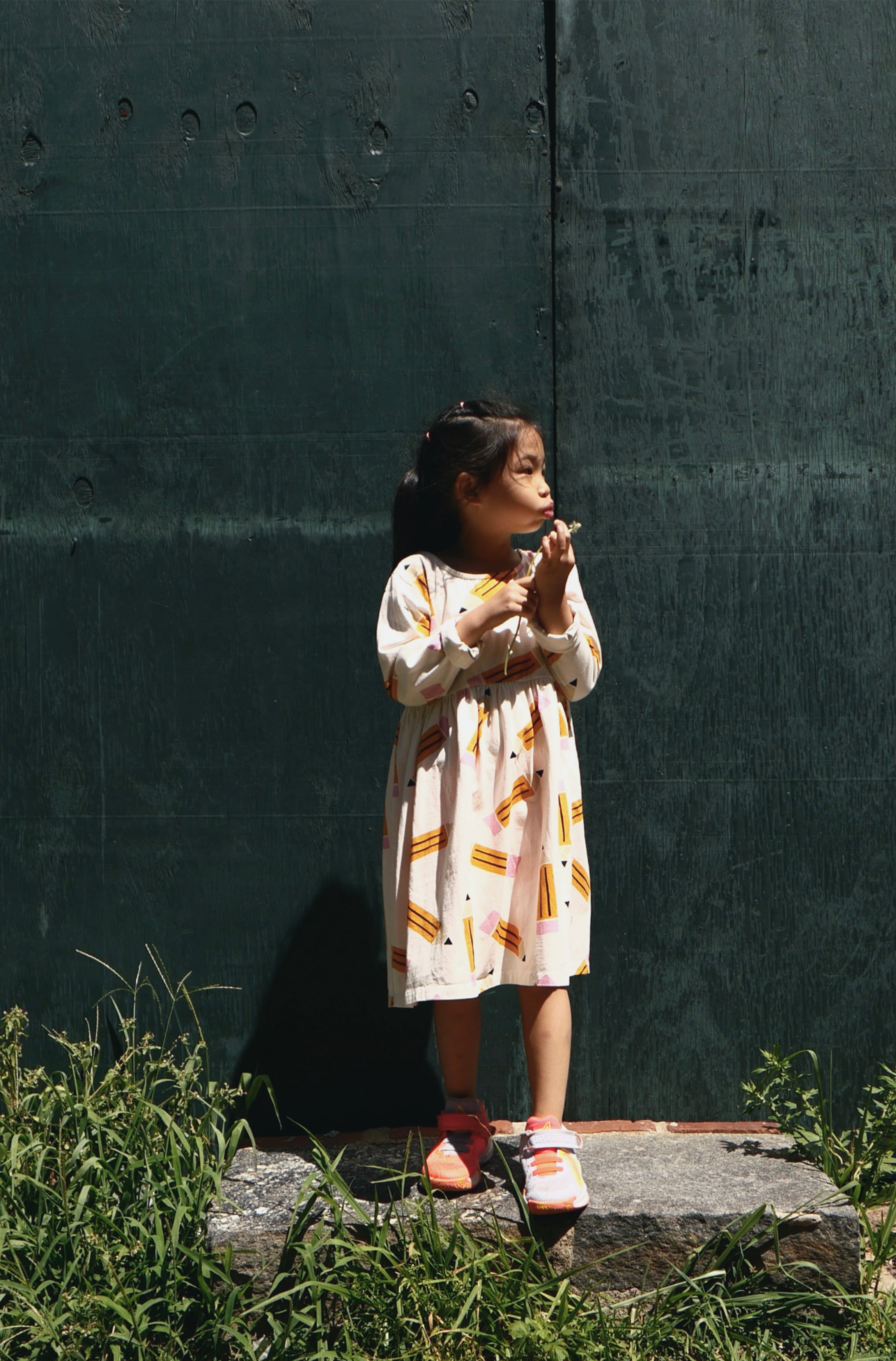 Recycled Jersey Pencil Kid Dress