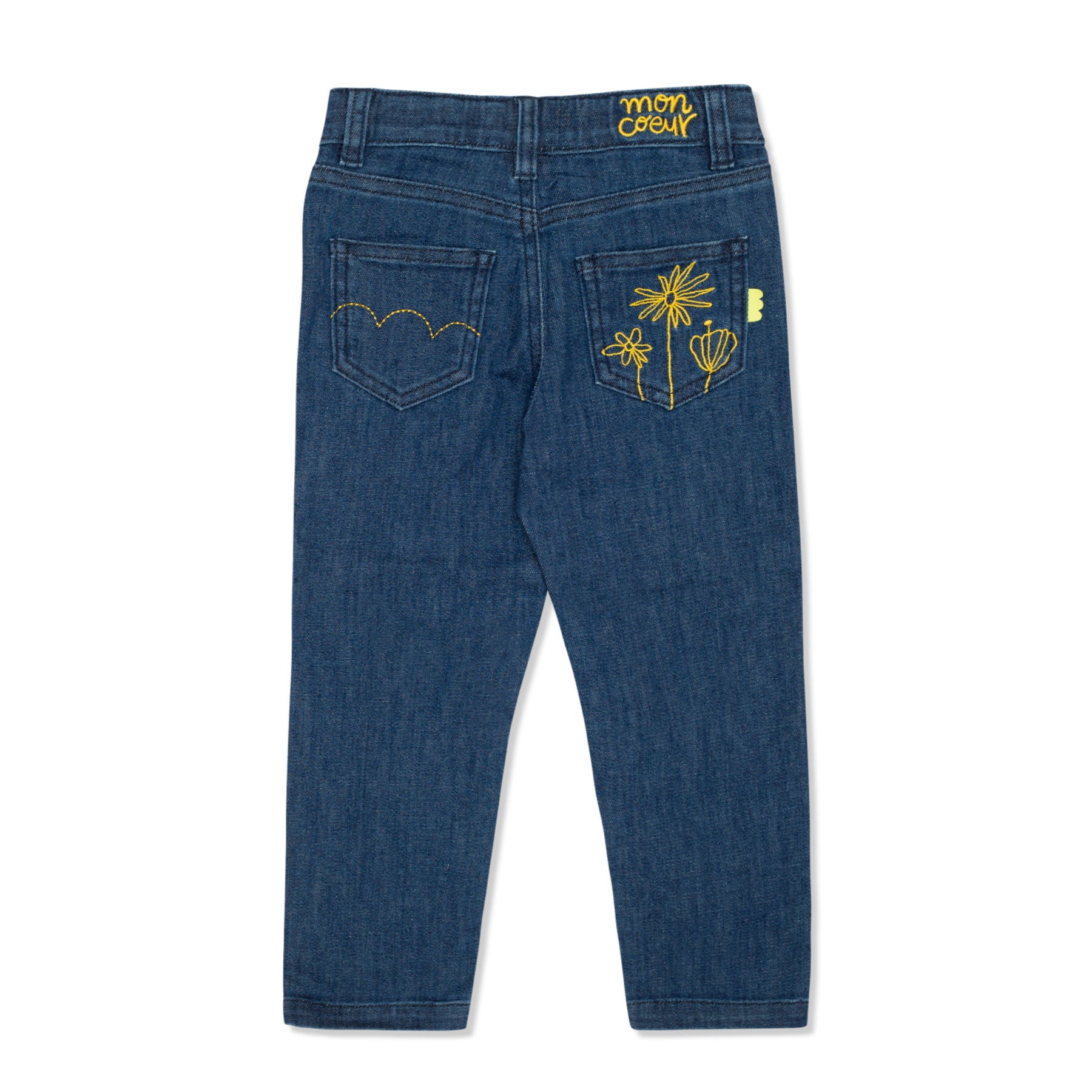Flower Pocket Kid Jeans