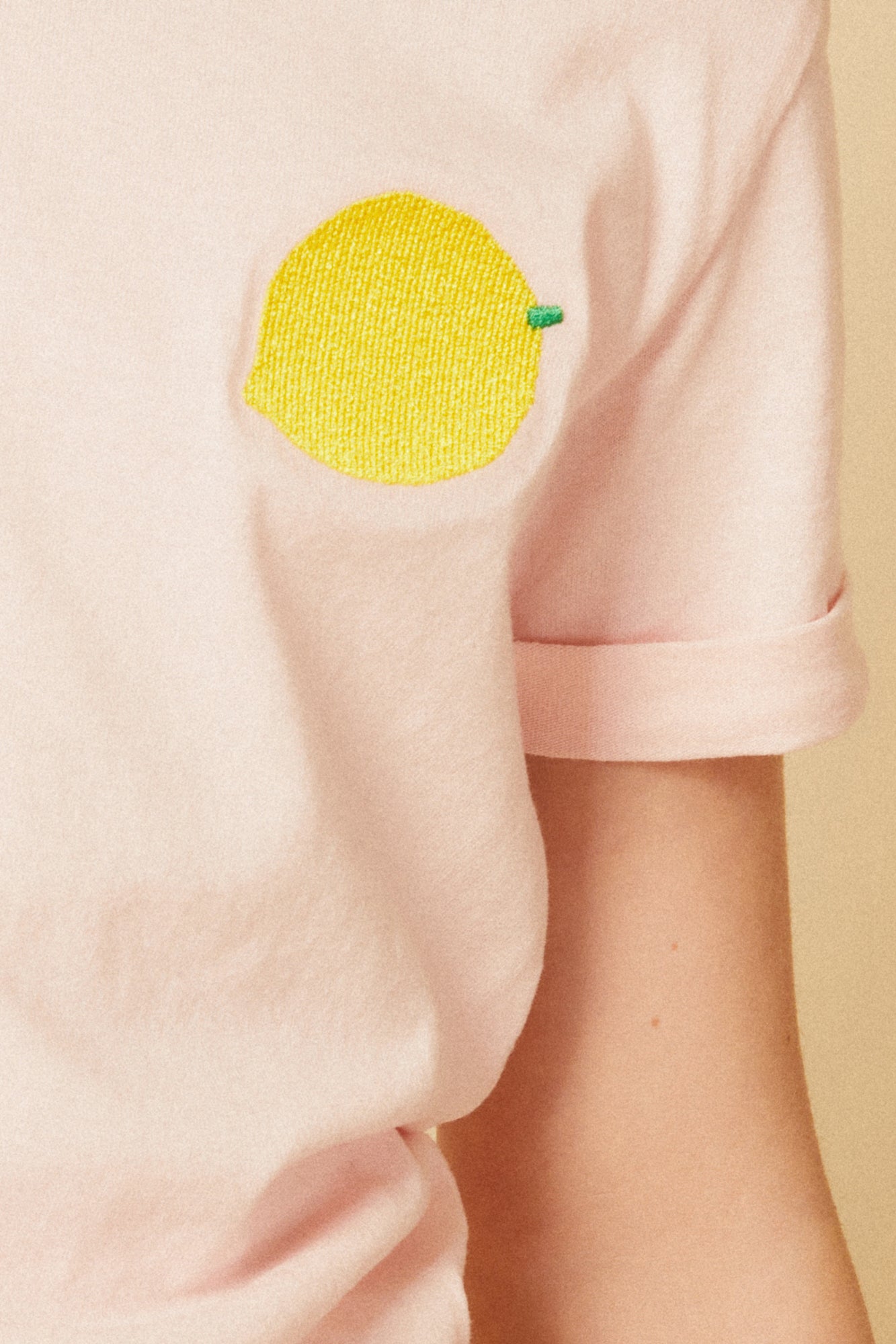 Recycled Cotton Lemon Baby T-Shirt