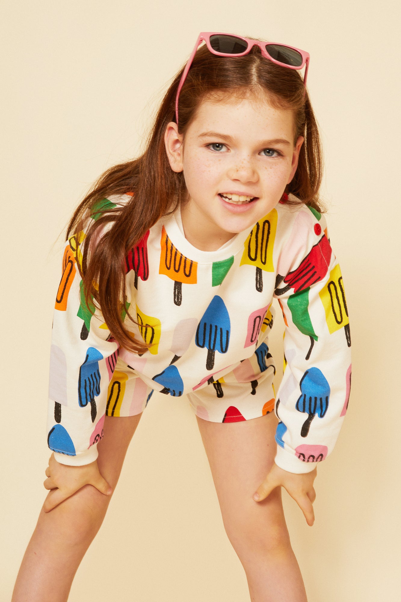 Recycled Cotton Ice Pop Kid Sweatshirt