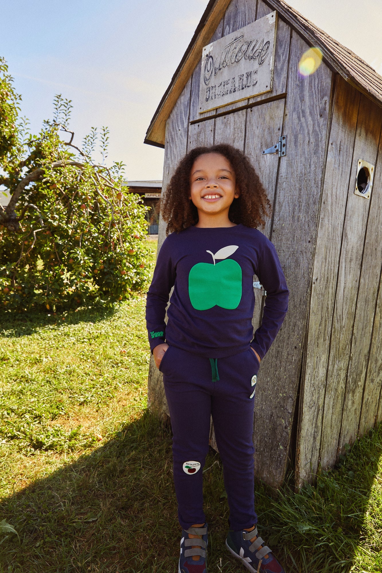 Recycled Cotton Apple Kid T-shirt