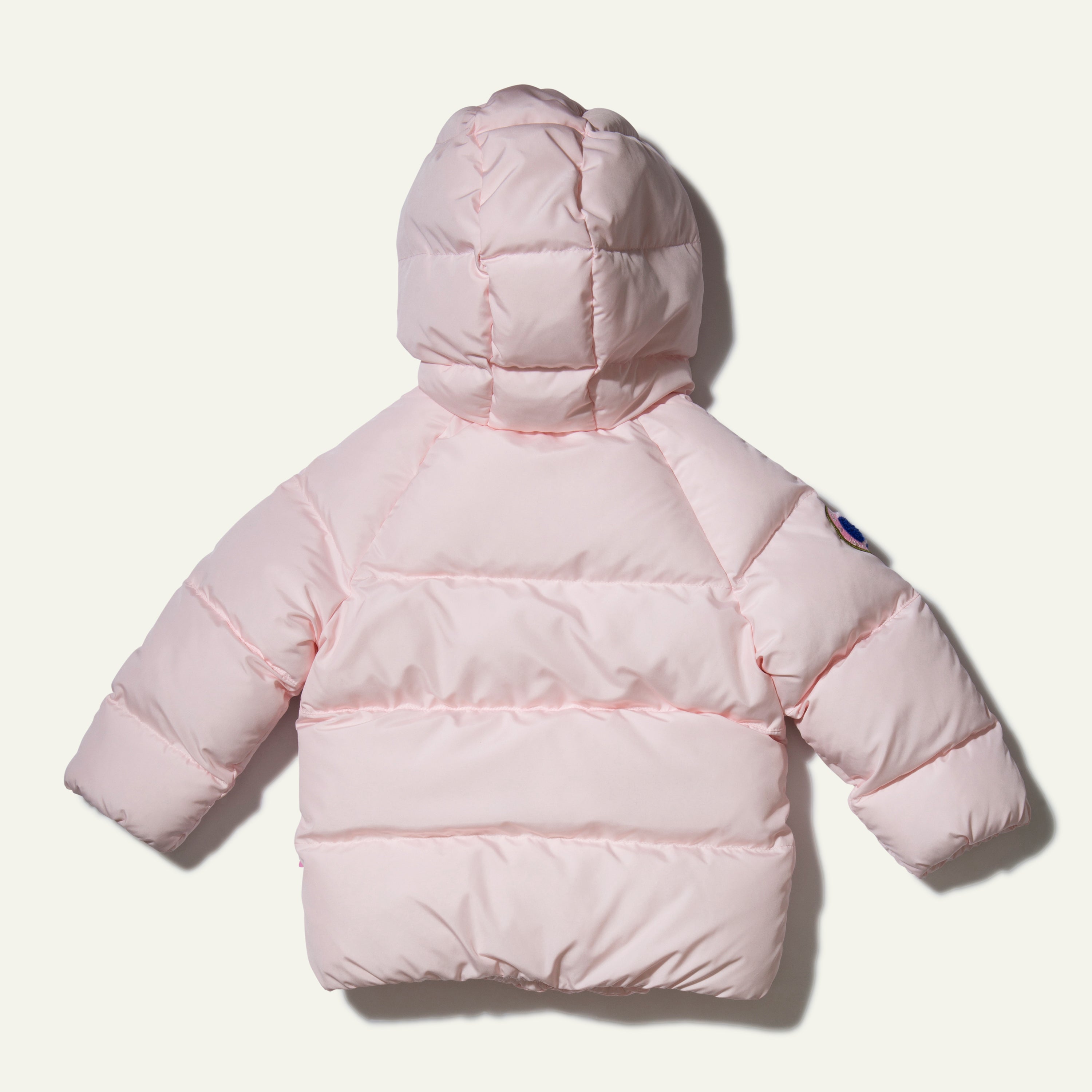 Recycled Nylon Pink MC Baby Puffer