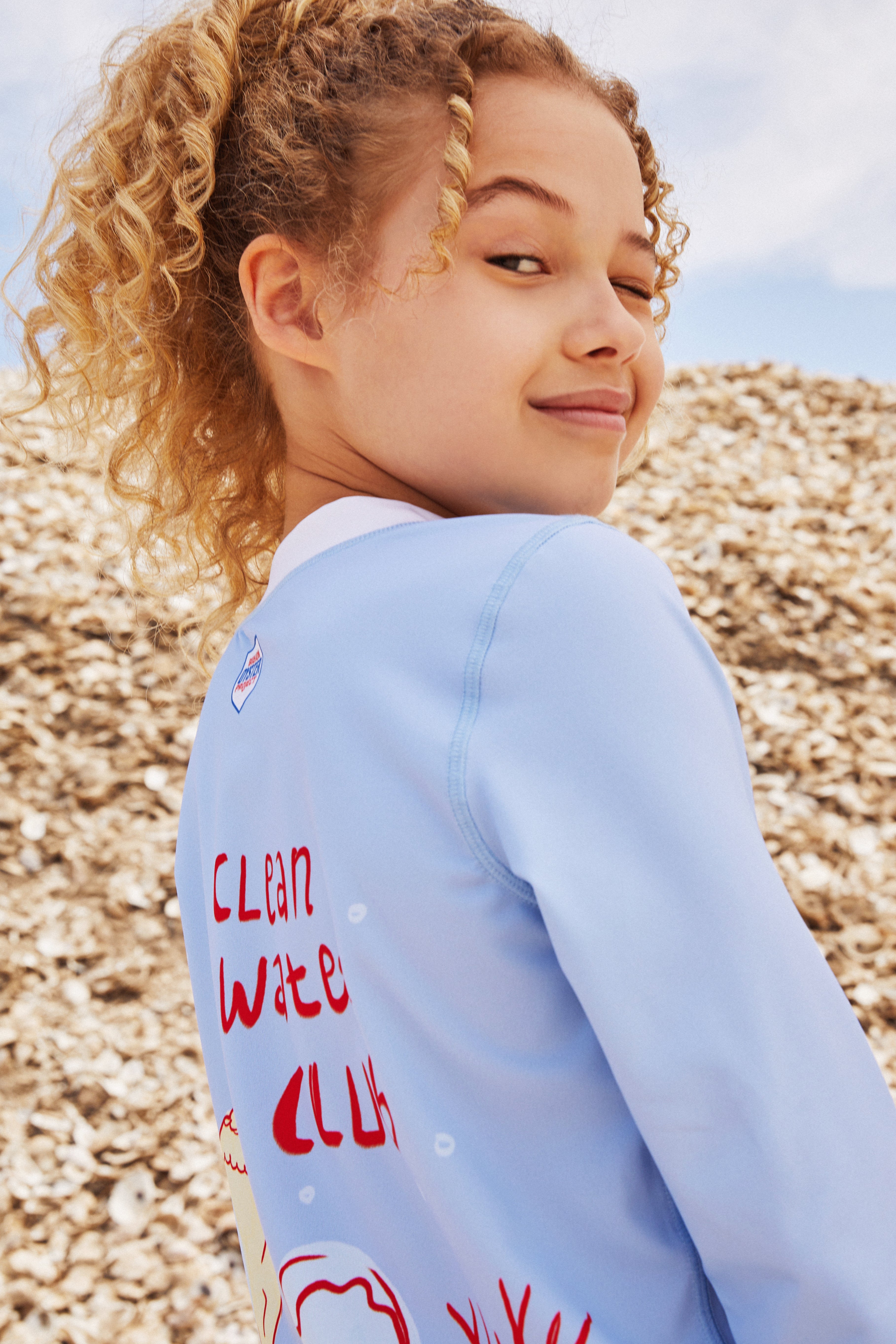 UFP 50+ Recycled Polyester Shell Rashguard for Billion Oyster Project