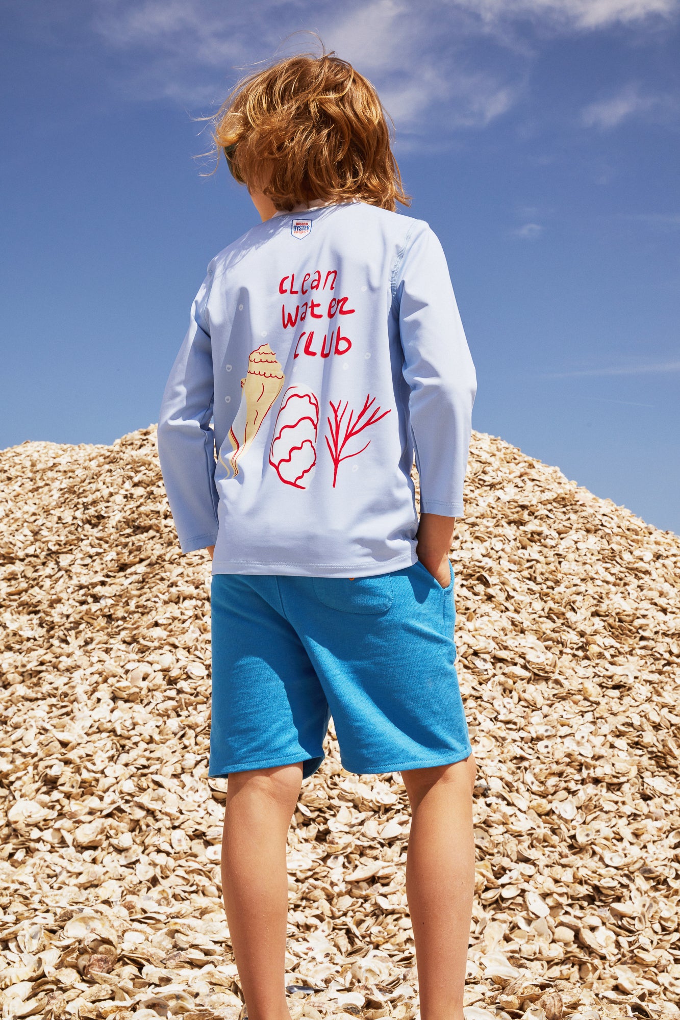 UFP 50+ Recycled Polyester Shell Rashguard for Billion Oyster Project
