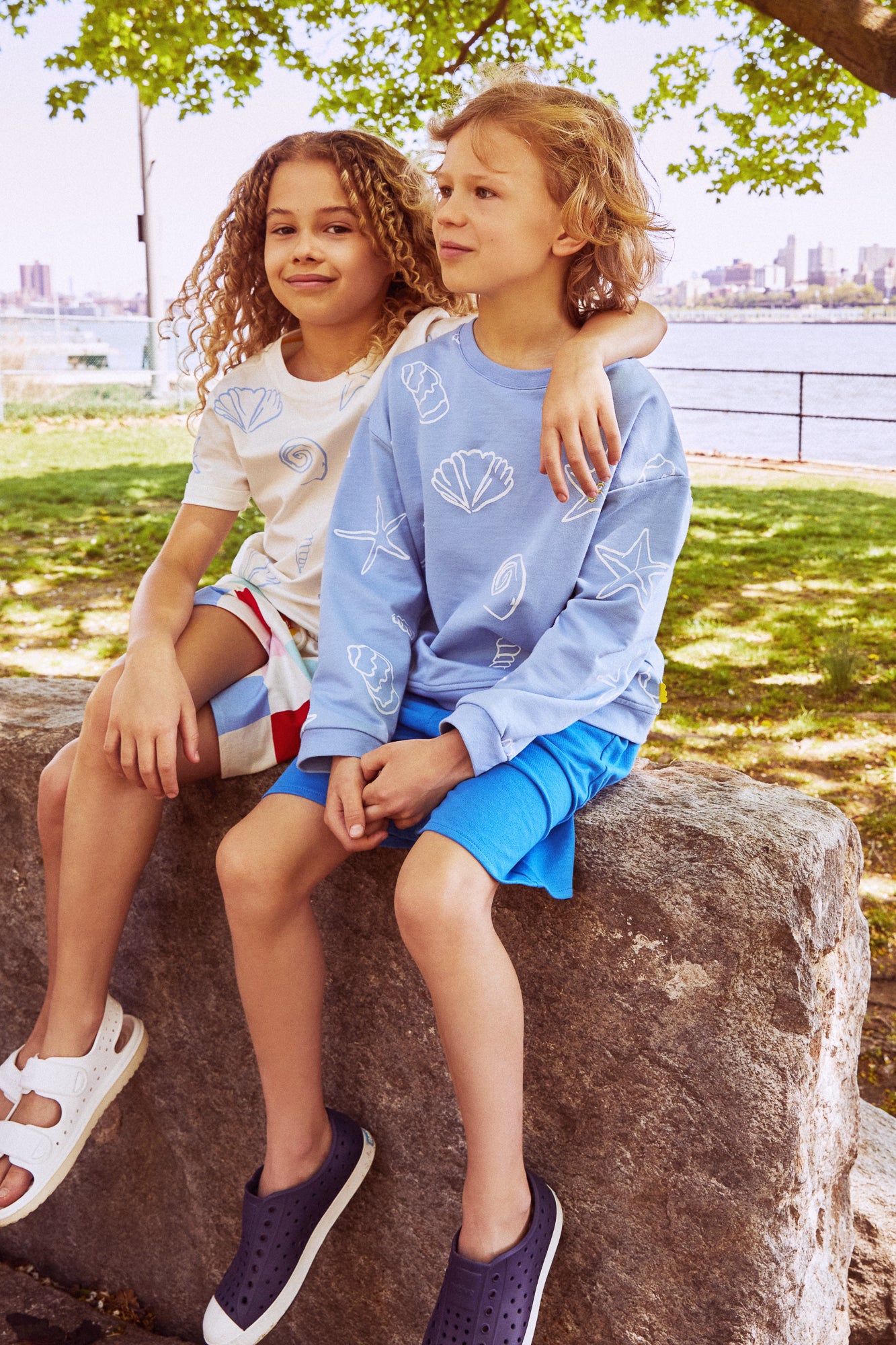 Recycled Cotton Shell Sweatshirt for Billion Oyster Project