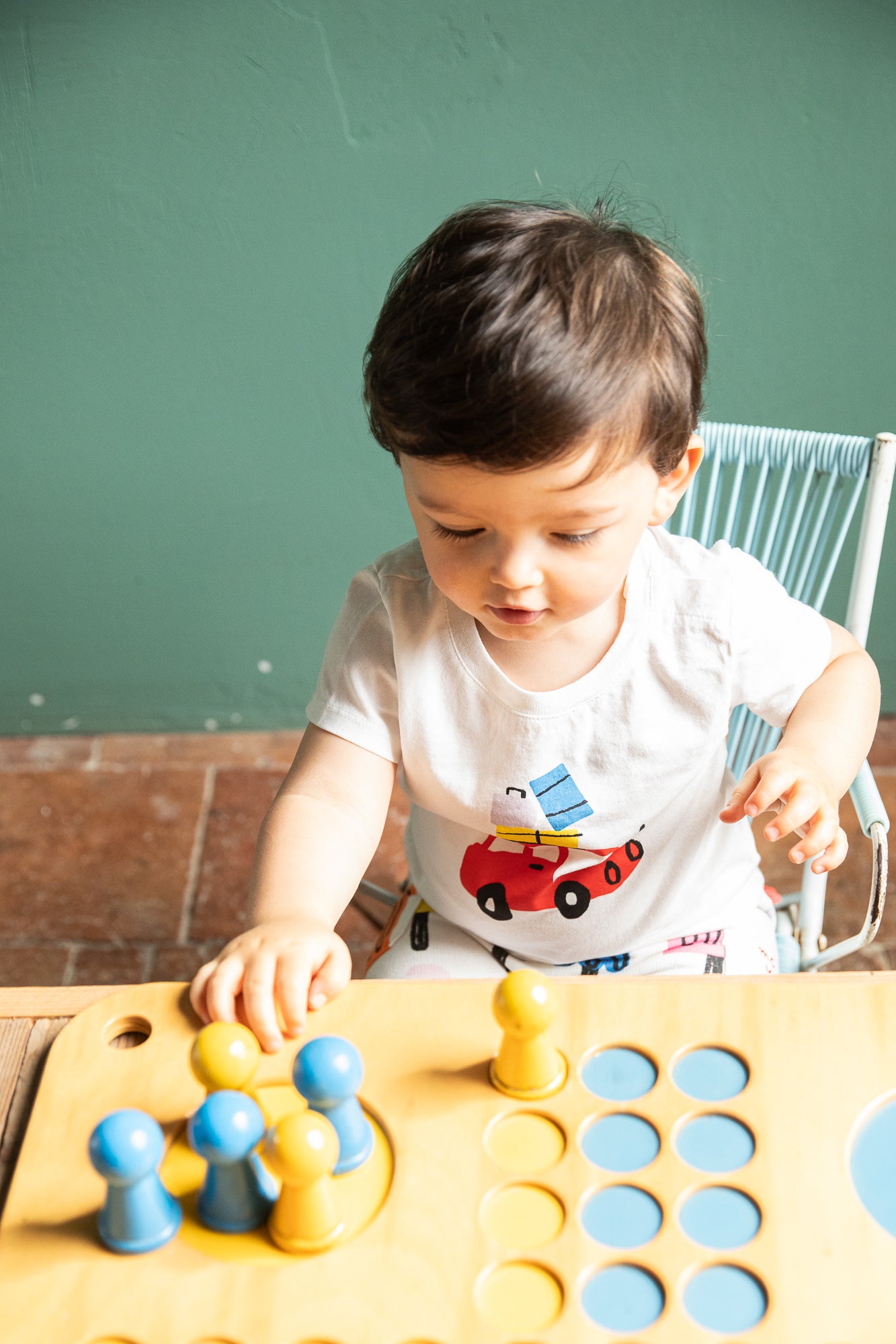 Recycled Cotton Roadtrip Baby T-Shirt