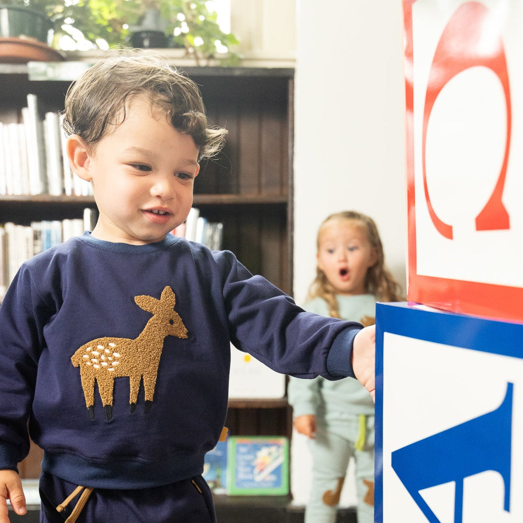 Recycled Cotton Fawn Sweatshirt