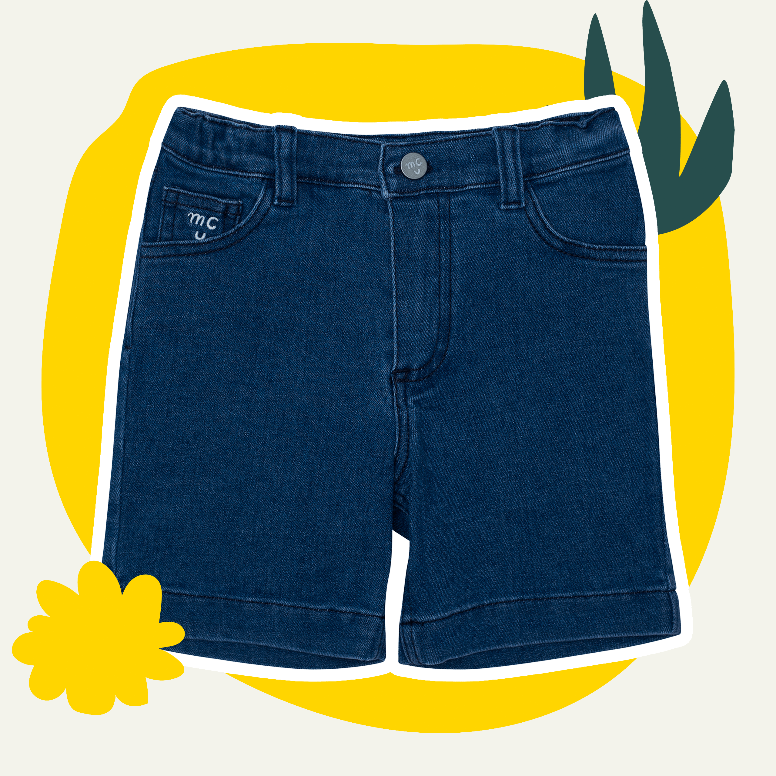 Denim Boy Shorts