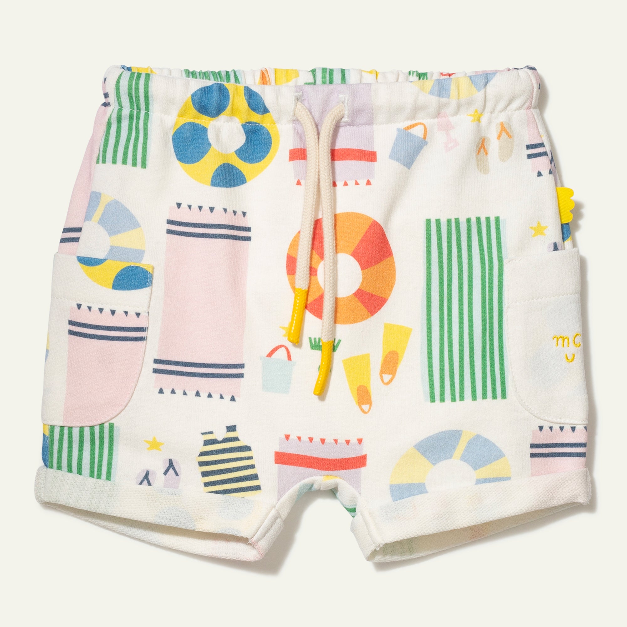 Recycled Cotton Beach Baby Short