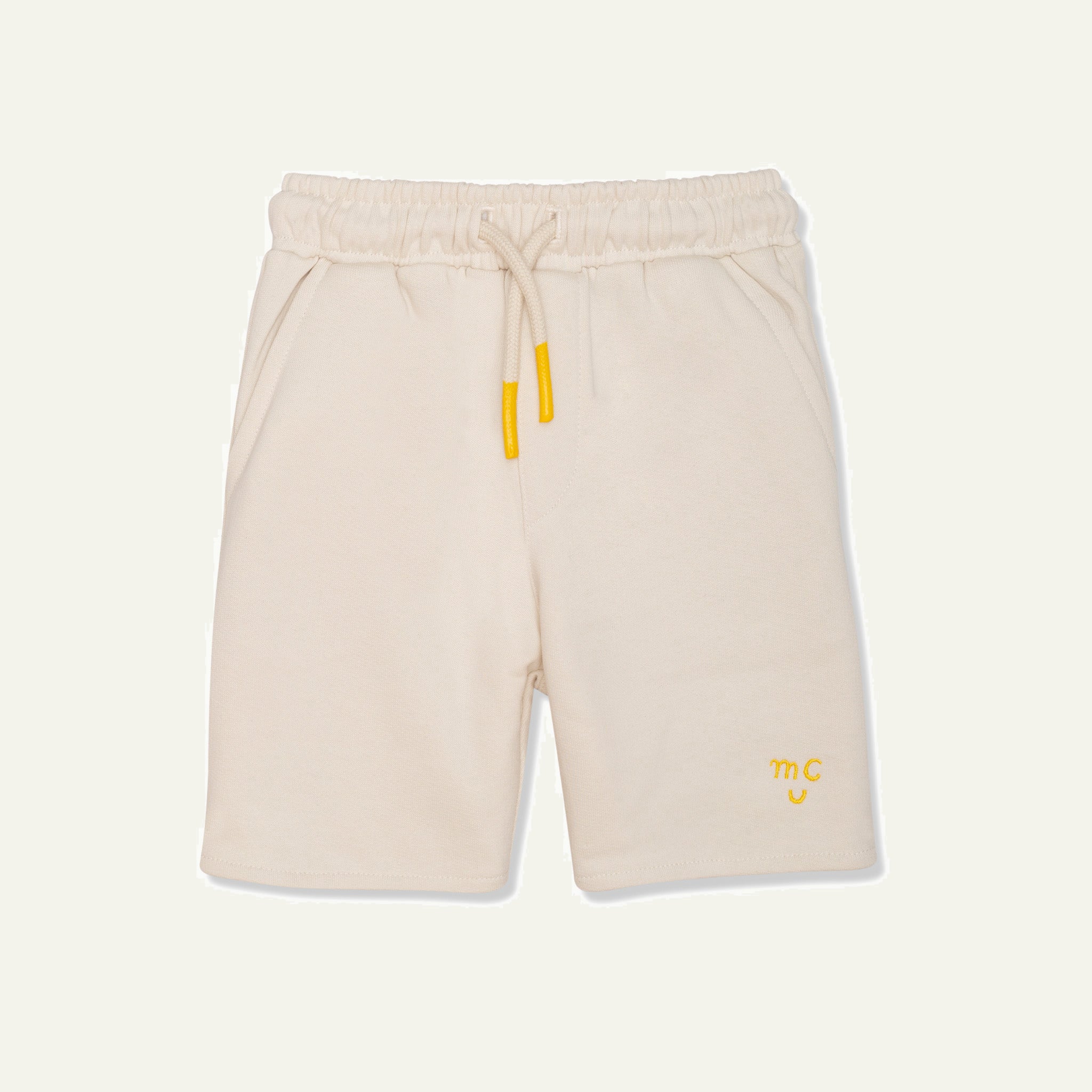 Recycled Cotton Natural Kid Shorts