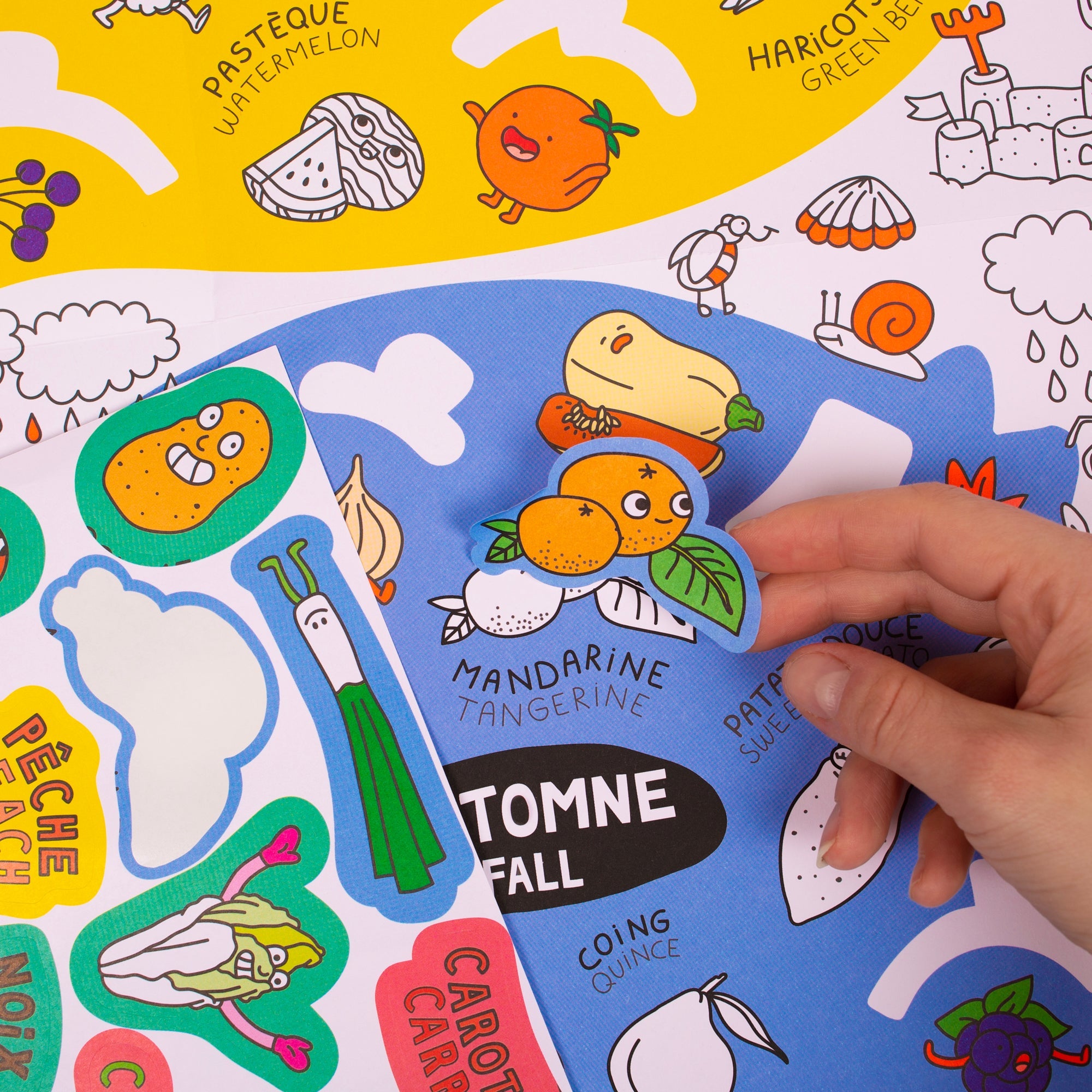 Fruits & Vegetables Interactive Poster