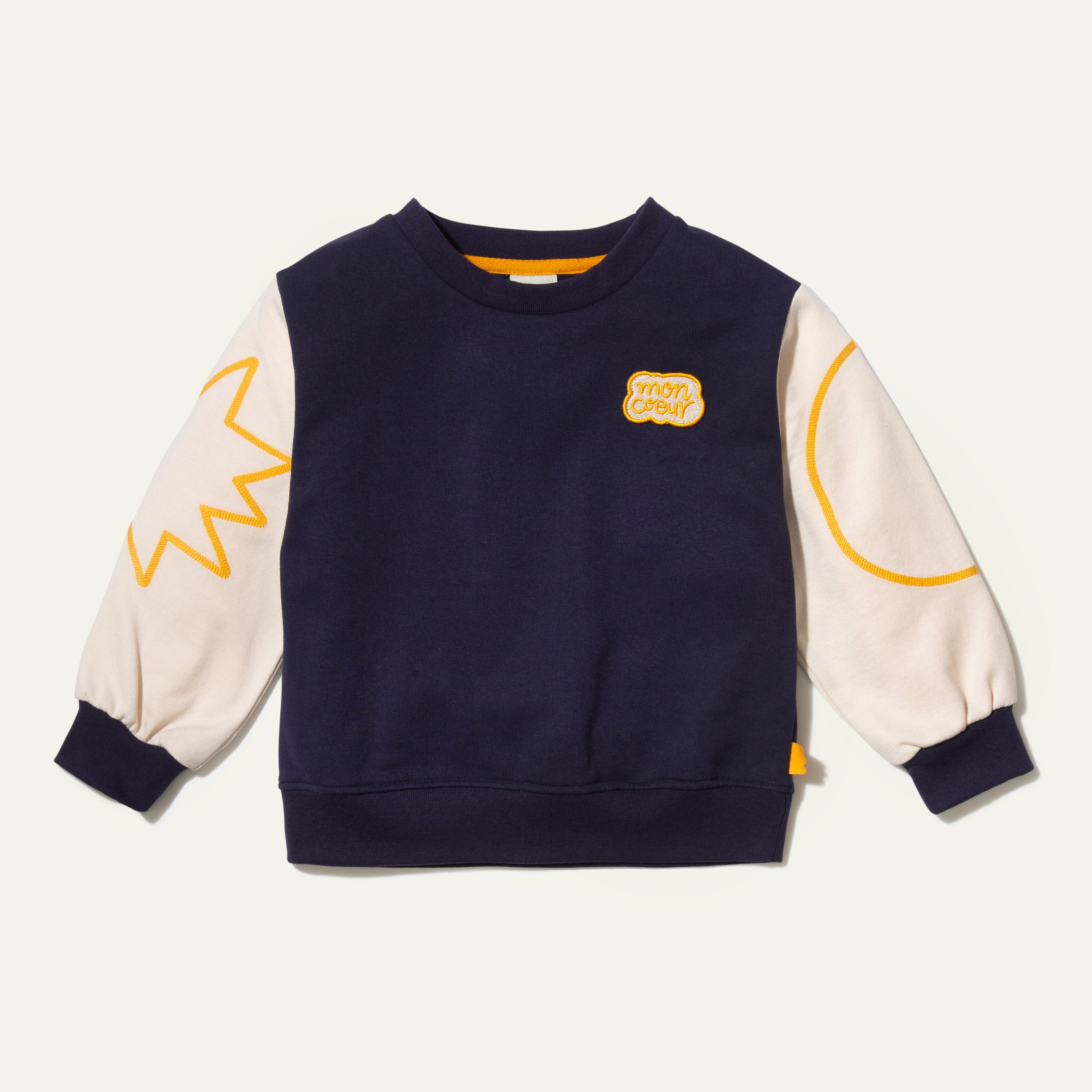 Recycled Cotton Shapes Kid Sweatshirt