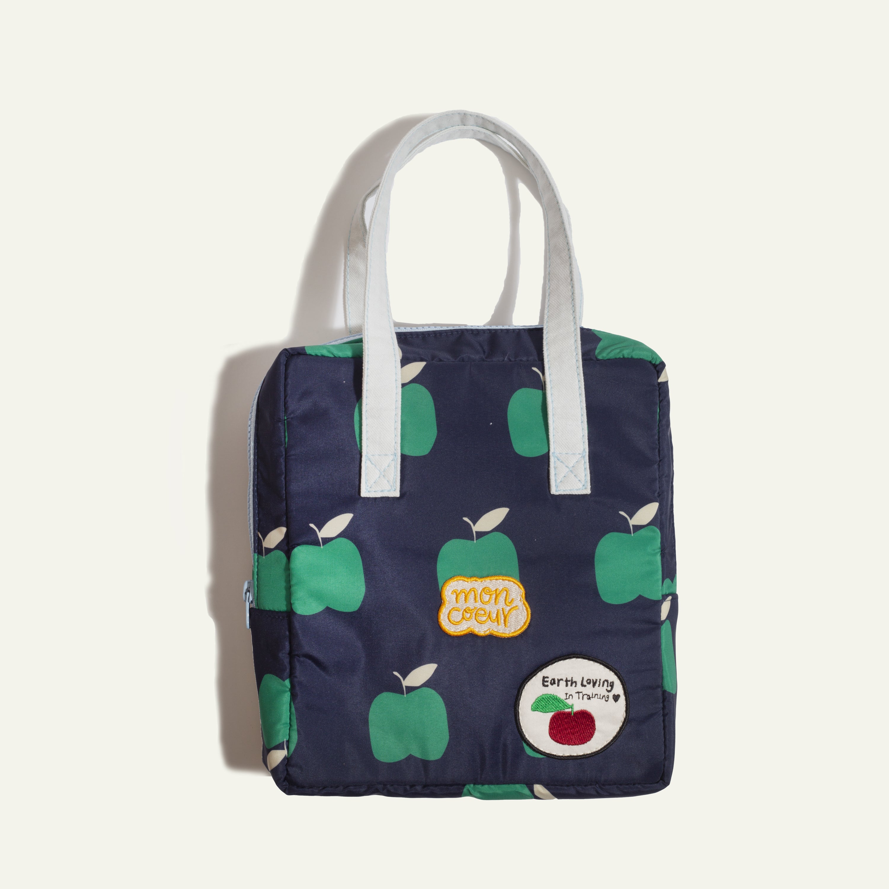 Recycled Materials Insulated Apple Lunchbag