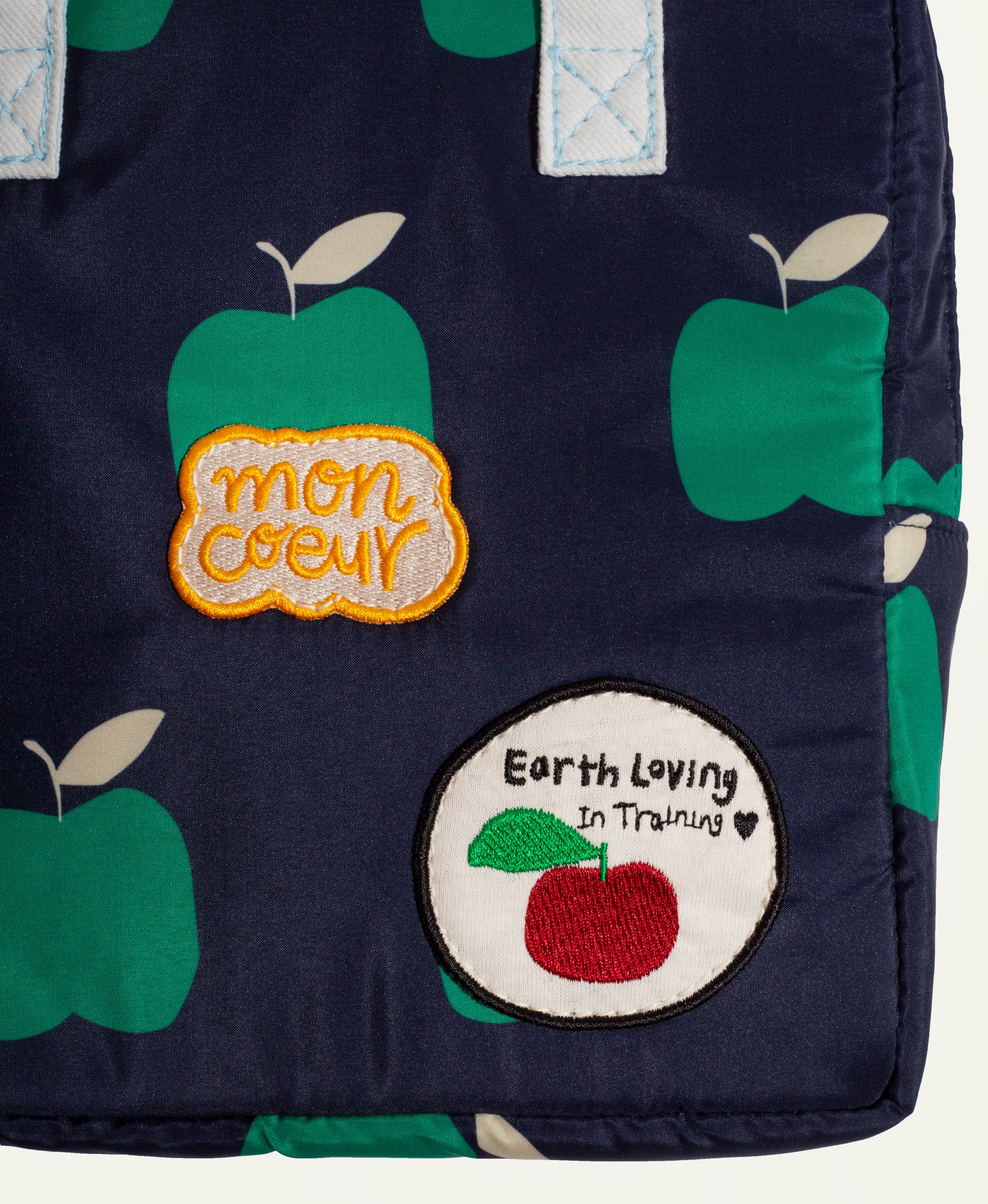 Recycled Materials Insulated Apple Lunchbag