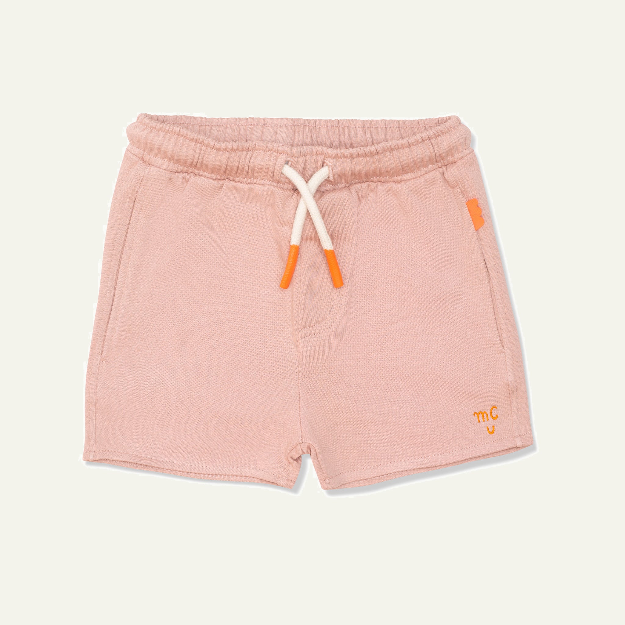 Recycled Cotton Sepia Cropped Girl Shorts