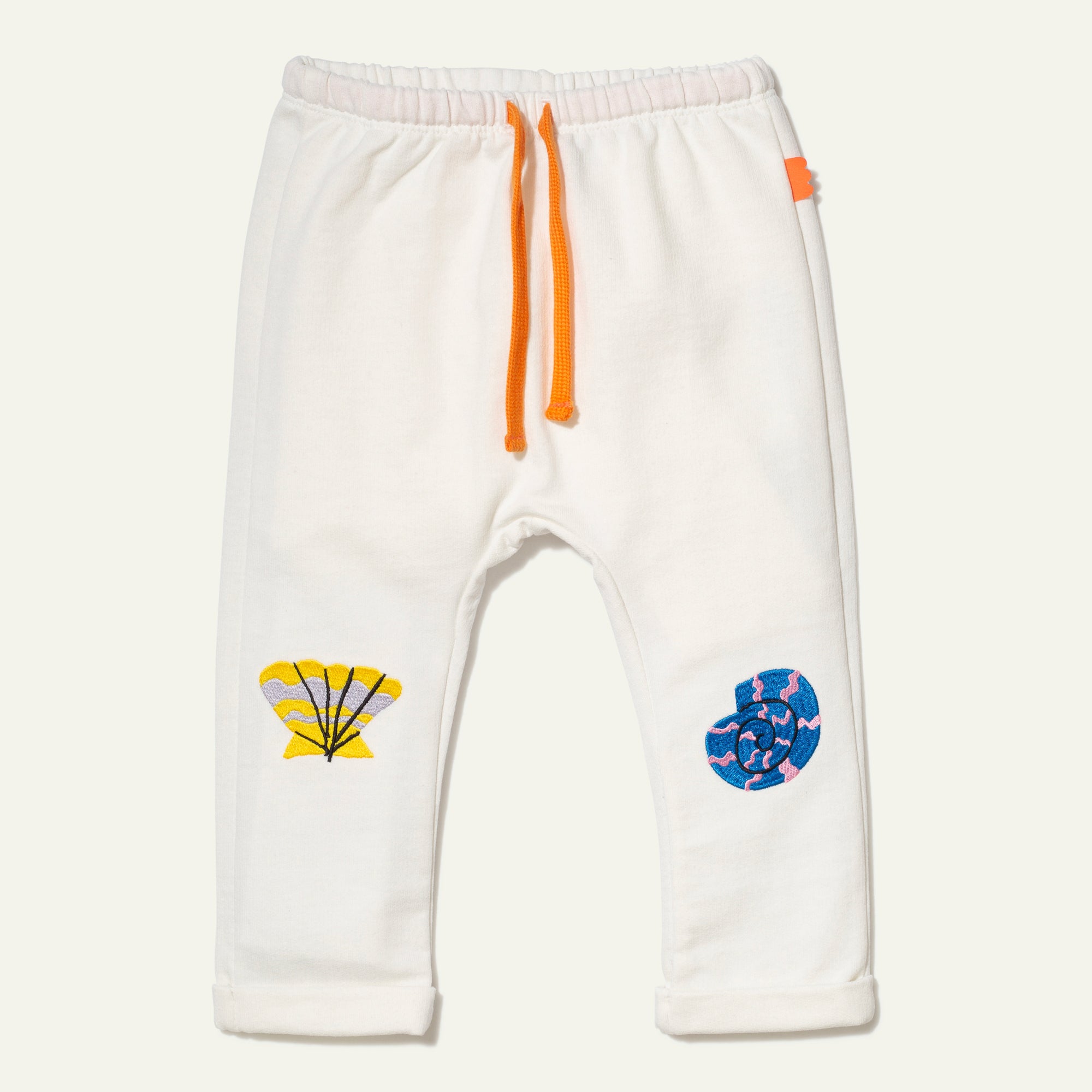 Recycled Cotton Seashell Baby Joggers