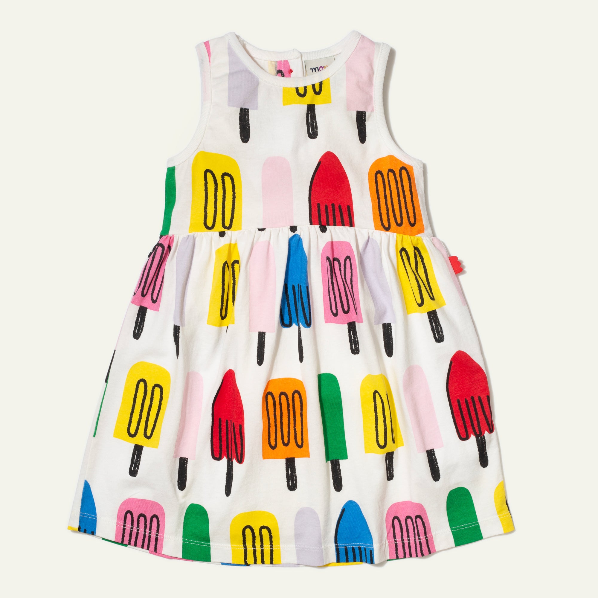 Recycled Cotton Ice Pop Kid Tank Dress