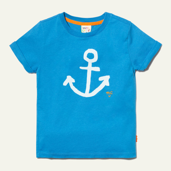 Recycled Cotton Anchor Kid T-Shirt