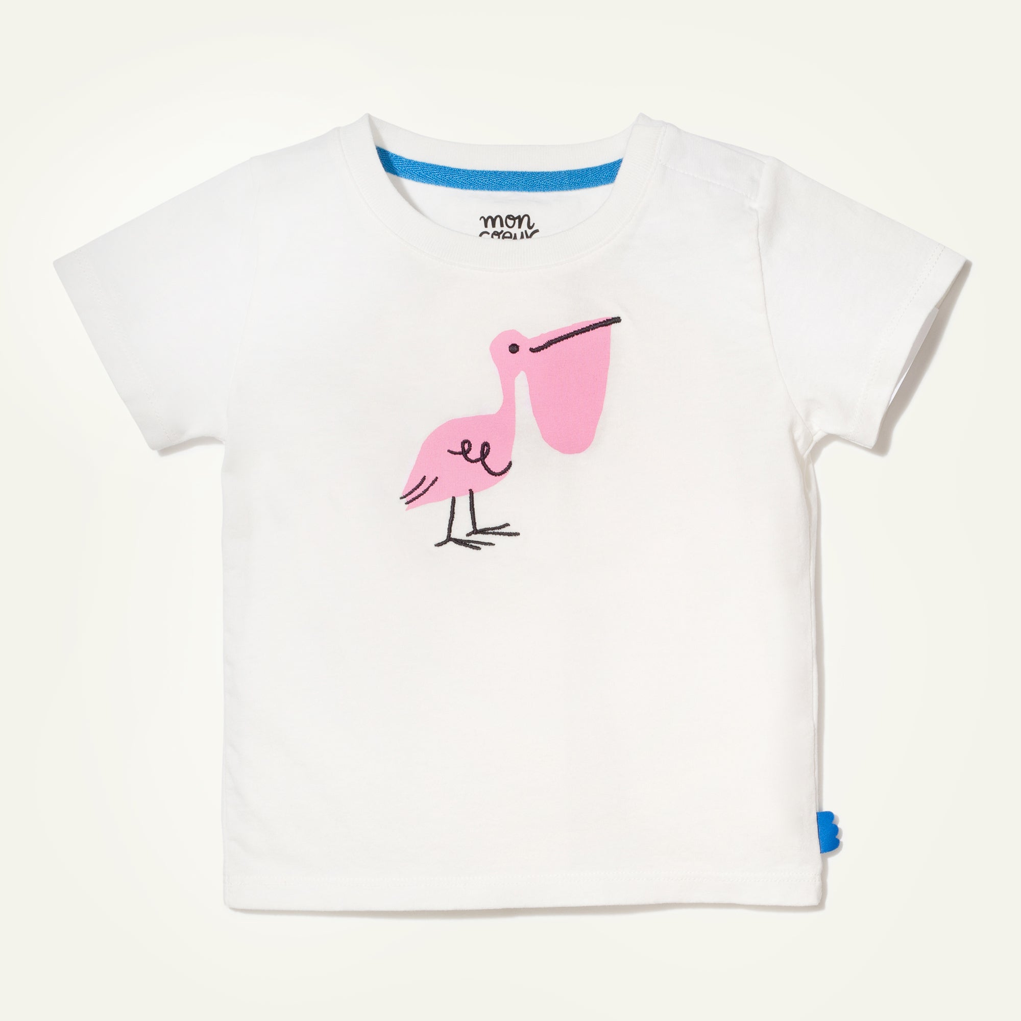 Recycled Cotton Pelican Baby T-Shirt