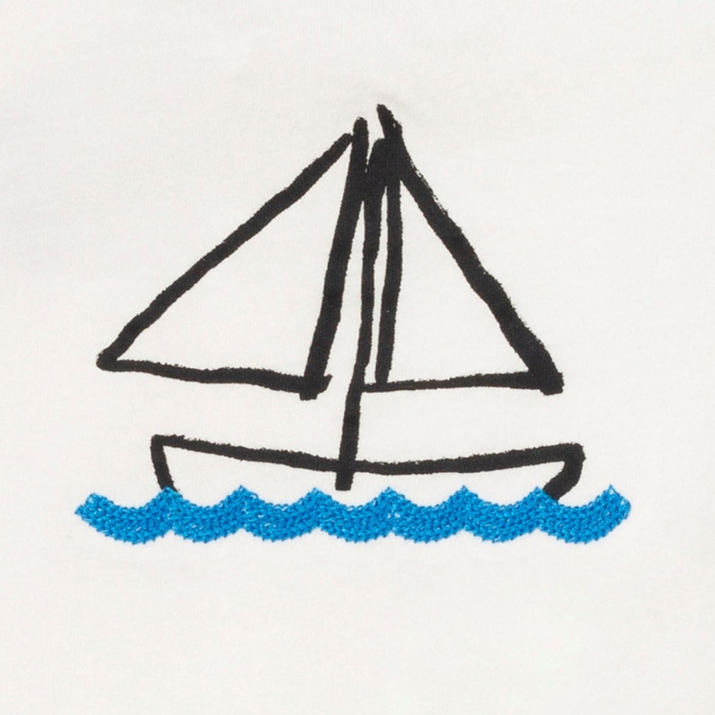 Recycled Cotton Sail Away Baby T-Shirt