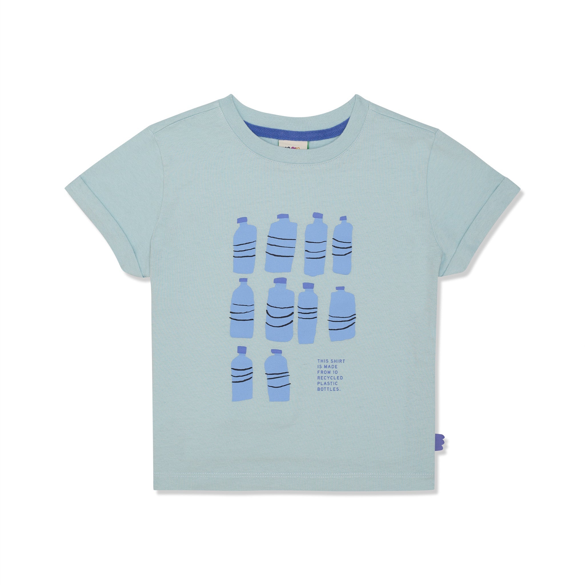 Recycled Cotton Ten Bottle Kid T-shirt
