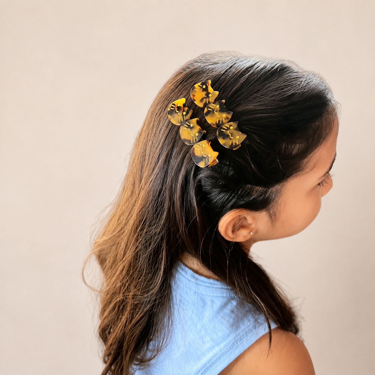 Kitty Hair Clips – (Set of 2)