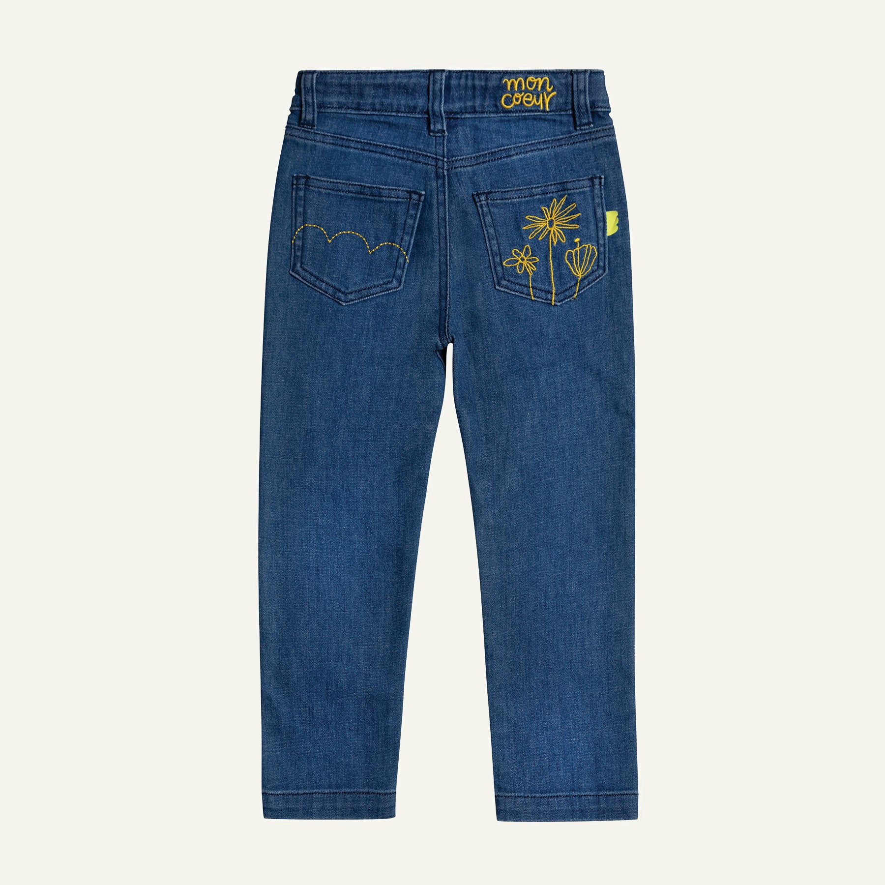 Flower Pocket Kid Jeans