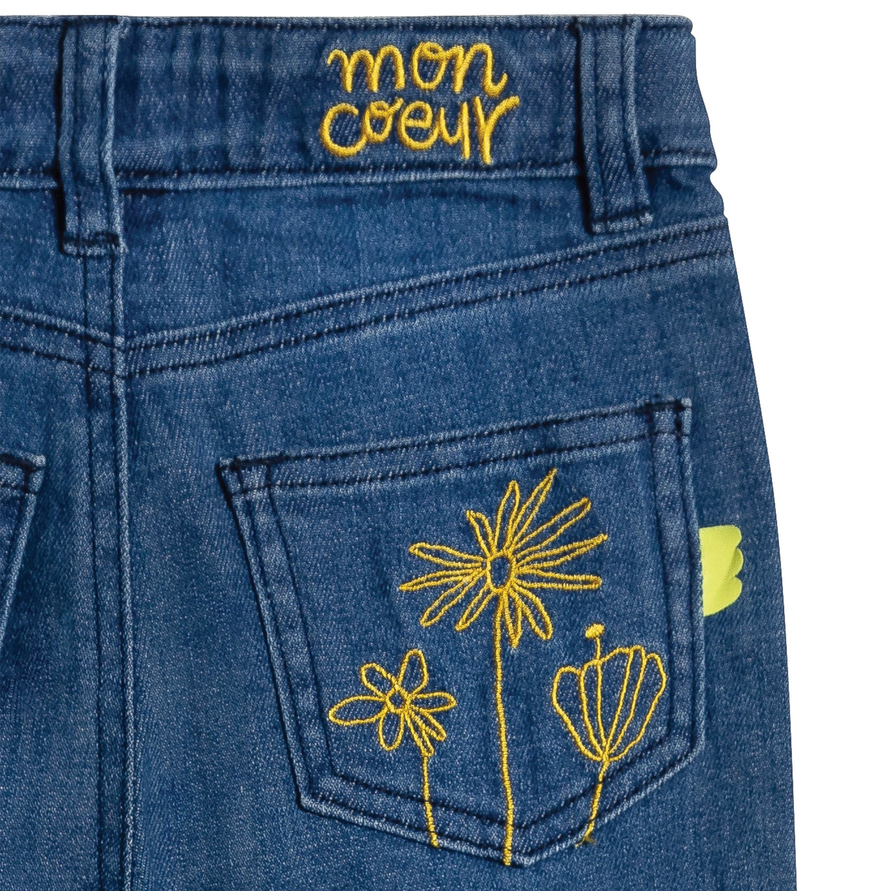 Flower Pocket Kid Jeans