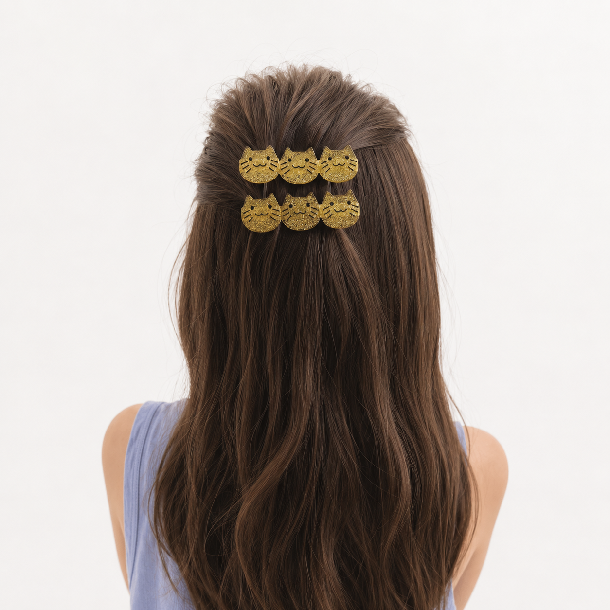 Kitty Hair Clips – (Set of 2)