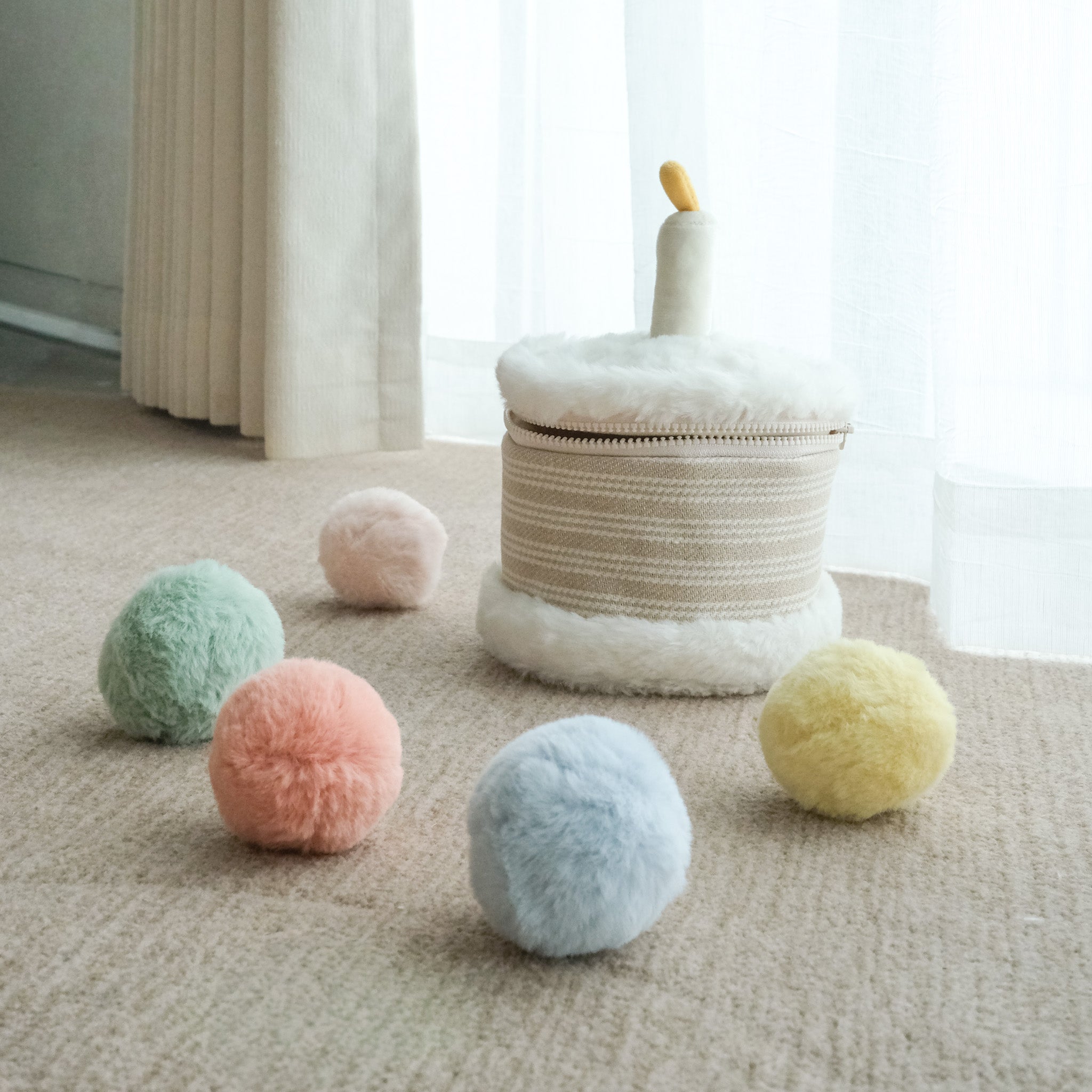 Birthday Cake & Toss Bin