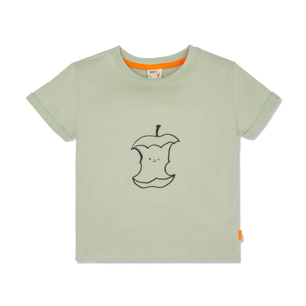 Half Eaten Apple Sage Kid T-Shirt