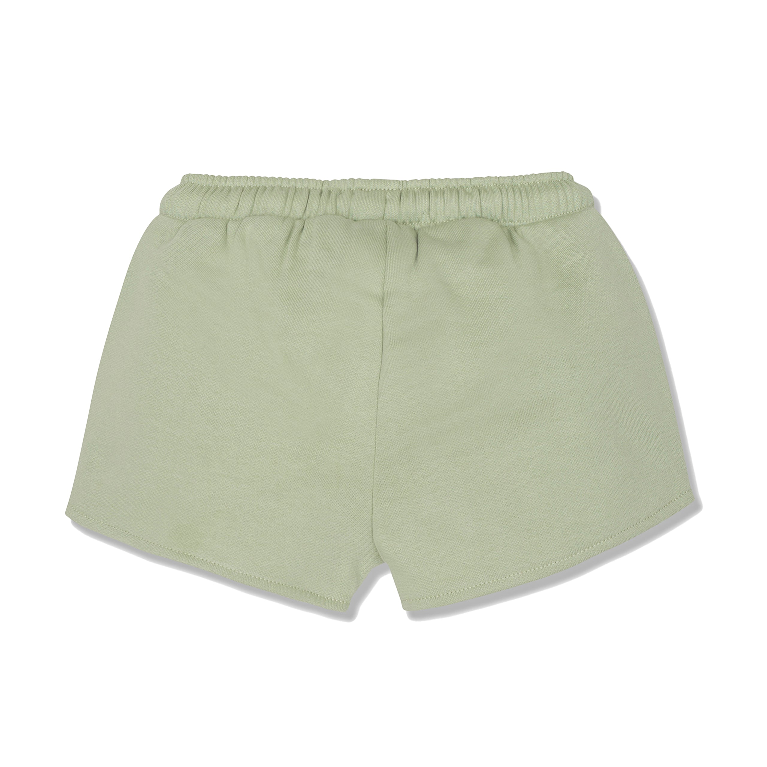 Our soft molleton girl shorts are an easy pull on style with a relaxed fit.